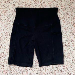 💗SOLD💗 Yummie Mel Cotton Stretch Shaping Biker Short with Pockets, Medium